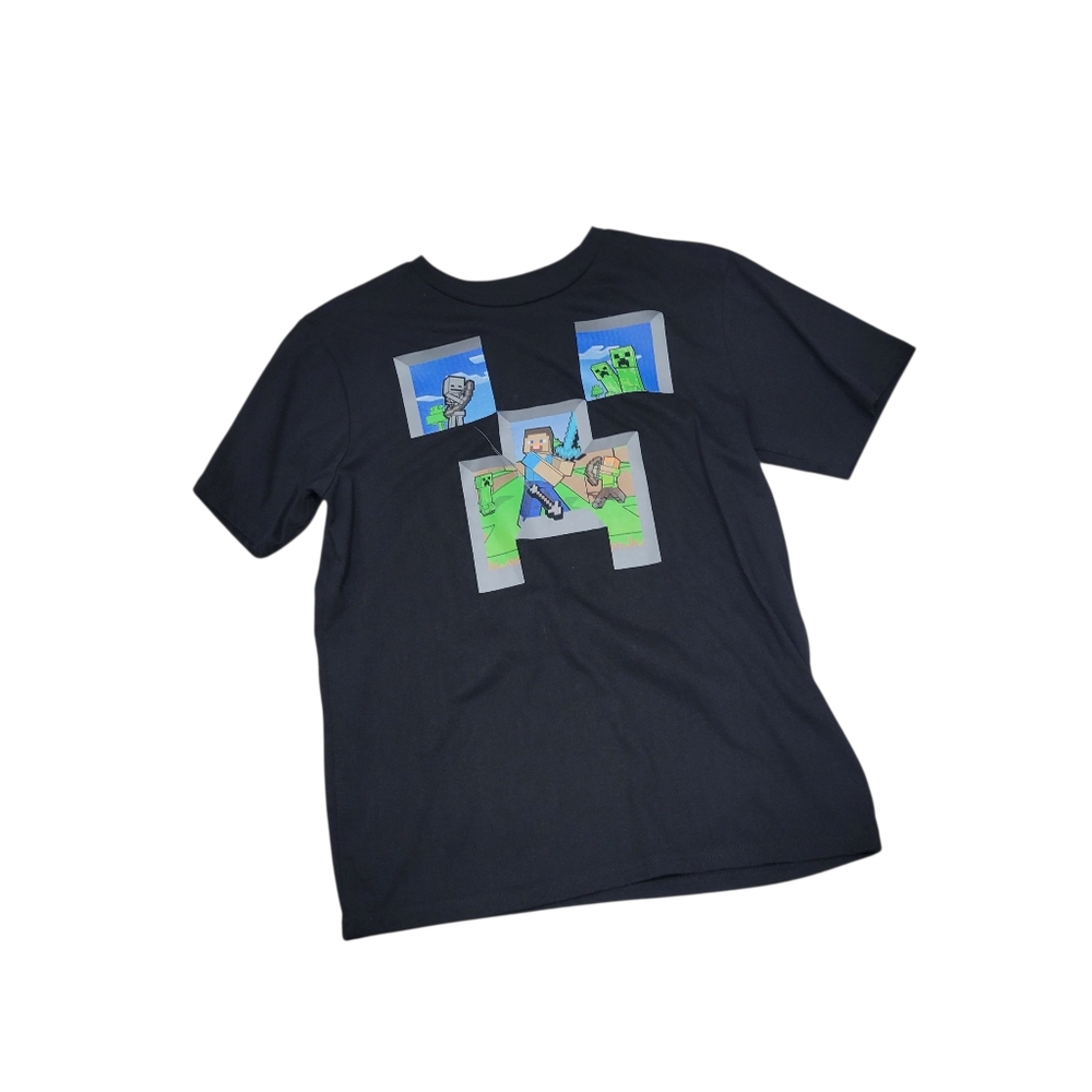 Minecraft Shirt Size XL Green